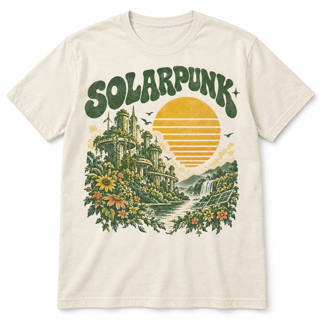 Solarpunk City t-shirt