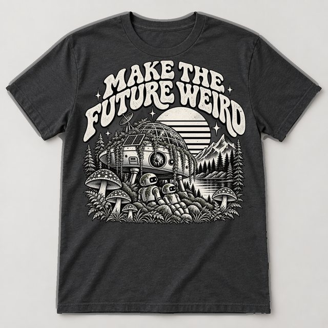 Make the Future Weird t-shirt
